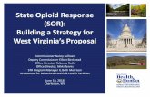 State Opioid Response (SOR): Building a Strategy for Grant 2019...State Opioid Response (SOR): Building a Strategy for West Virginia’s Proposal Commissioner Nancy Sullivan Deputy