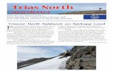 Triassic North fieldwork on Sørkapp Land F€¦ · inversion, AVO/AVA, and seismic modeling techniques. The goal is to establish a link between the seismic attributes, lithofacies,