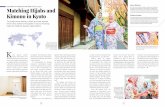 Samar Mansour Matching Hijabs and Kimono in Kyoto Seftiana … · 2020-01-15 · to make it easier to wrap the hijab around the head,” says Mansour. Talking about its appeal, Aryanto,