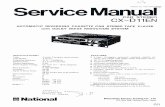 Service Manual, Panasonic Car Compo, AUDI Sao Paulo 2/4WIRING DIAGRAM ADJUSTMENT INSTRUCTIONS EQUALIZER SELECTOR SYSTEM Page FUSE REPLACEMENT Be sure to use a 3 A fuse for replacement.