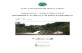 GBEDIN MINI HYDROPOWER PROJECT ENVIRONMENTAL …...rural and renewable energy agency gbedin mini hydropower project environmental and social impact assessment final report june 20