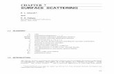 CHAPTER 7 SURFACE SCATTERING - UGentphotonics.intec.ugent.be/education/IVPV/res_handbook/v1...CHAPTER 7 SURFACE SCATTERING E . L . Church* and P . Z . Takacs Brookha y en National