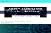 Academic Catalog and Student Handbook · WorldQuant University – Academic Catalog and Student Handbook WQU Page 10 of 50 Message from the Founder As the founder of WorldQuant, LLC,