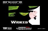 Wicked at The Paramount Seattle - Encore Spotlight · 2019-06-04 · encorespotlight.com 3 Key.com is a federally registered service mark of KeyCorp. ©2018 KeyCorp. KeyBank is Member