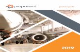 For more information, visit proponent.com. · range of high-quality aerospace parts and customer-centered service. As a value-added distributor, we pride ourselves on being able to