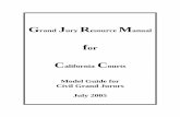 Model Grand Jury Resource Manual For California Courtsgsmall.us/GJ/ProceduresManual/ModelGrandJuryReferenceManual.p… · Note: In this manual, we have used a standard of 12 jurors