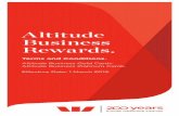 Altitude Business Rewards. - Westpac€¦ · 2. How does Altitude work? Under Altitude, you earn points whenever goods or services are purchased using your card or your card account.