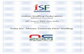 National Conclave - Indian Staffing Federation...Event Report – ISF National Conclave, 2014 Page 3 Executive Summary Indian Staffing Federation (ISF), an apex body of leading staffing