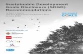 Sustainable Development Goals Disclosure (SDGD ......FOREWORD The 17 UN Sustainable Development Goals (SDGs) sit at the heart of the 2030 Agenda for Sustainable Development. Adopted