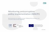 Monitoring anticorruption policy implementation (MACPI) · Direct measurement of cases of corruption pressure and involvement in corruption (general population, Bulgaria) 28,7 23,4