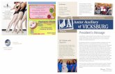 Newsletter of the Junior Auxiliary of Vicksburg Junior Auxiliary … Spring 2014 Newsletter.pdf · 2016-01-16 · Friday, April 4, 2014, City of Vicksburg Mayor George Flaggs, Jr.