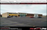 Seminary Square New Construction Kohl’s Anchored Center · 2017-07-12 · . Market Profile Galesburg & Knox County Economy The City works cooperatively with the Knox County Area
