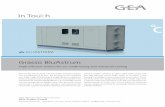 Grasso BluAstrum - AMMONIA21Holzhauser Strasse 165 13509 Berlin Germany Phone +49(0)30 435926 info@grasso.de GEA Grasso GmbH High-efficient chillers for air conditioning and industrial