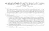 RULES CONCERNING SALE AND PURCHASE, ETC. OF THE LISTED ... · 3 4. The Rules shall not apply to, among the Off-Exchange Sale and Purchase for which intermediary services, etc. is