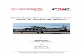 GBAS Certification of the Leonardo AW189 Helicopter with ... · The AW189 is an 8.6-ton class helicopter complementingthe Agusta-Westland product family of dual- ... The AW189 avionics