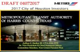 METROPOLITAN TRANSIT AUTHORITY Of HARRIS COUNTY, TEXAS of Harris … · 2018-12-28 · Metropolitan Transit Authority of Harris County Texas Arthur C. Smiley III CPA, CIA, CFE Chief