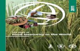 2011 - Food and Agriculture Organization · The State of Food Insecurity in the World 2011 highlights the differential impacts that the world food crisis of 2006-08 had on different