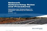 Network Safeworking Rules and Procedures...Version 1.0, 31 March 2016 Network Safeworking Rules and Procedures Reporting and Responding to a Condition Affecting the Network (CAN) Rule