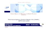 Pharmacovigilance System Master File (PSMF), QPPV and audits - PSMF_QPPV... · pharmacovigilance system (and therefore with a common pharmacovigilance system master file), the variations