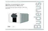 Boiler Installation and Maintenance Manual · 2019-02-26 · The Buderus SB735 boiler is a condensing boiler suitable for firing with natural gas or propane only. The installation