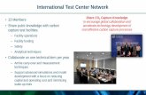 International Test Center Network · 1 International Test Center Network •13 Members •Share pubic knowledge with carbon capture test facilities. –Facility operations –Facility