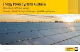 Energy Power Systems Australia - Microgrid …microgrid-symposiums.org/wp-content/uploads/2017/10/...Caterpillar Patented Non-linear Droop • Transient assist during initial speed