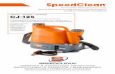 SpeedClean · 2019-12-27 · 2 CJ-125 Operating and Maintenance Manual Thank you for purchasing this SpeedClean CJ-125 CoilJet® Portable HVAC Coil Cleaning System. We appreciate