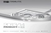 2013-14 Tamlite Product Guide - Welcome To City Electric Supply · 2018-12-24 · 1 TAMLITE LIGHTING PH: (772) 878-4944 or on the web at 660 NW Peacock Blvd. Port St. Lucie, FL 34986