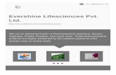 Evershine Lifesciences Pvt. Ltd. - IndiaMART...About Us Evershine Lifesciences Pvt. Ltd. is one of the most sought-after trader and supplier of Pharmaceutical Tablets, Injections,