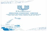 UNILEVER PAKISTAN LIMITED · UNILEVER PAKISTAN LIMITED Directors’ Report Sales in first half of 2012 grew by 12%, with growth accelerating in Q2. Gross margin increased by 270 bps