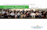 Annual Report 2017-18 · The Secretariat also supports the Premier and ministers in building principle-based relationships with Indigenous peoples. ... supported the advancement of