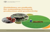 Guidelines on methods for estimating livestock production ...human health, the Global Strategy has implemented a line of research on Improving methods for estimating livestock production