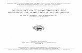 ANNOTATED BIBLIOGRAPHY ON BIOLOGY OF ... 

ANNOTATED   ON BIOLOGY OF AMERICAN MENHADEN By JOHN W. REINTJES, Fishery Research Biologist. JAMES Y.