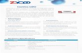 CooVox-U50 V2 Datasheet · 2018-08-09 · Advantages U60 system. The wizard includes all e Hardware Specifications Items Specifications Telephony Interfaces 24xRJ11 Interfaces (FXO/FXS)