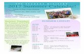 2017 Summer Calendar - Constant Contact...THE BACK PAGE Take a look around back here, and you’ll find all the information you need (hopefully) to get plugged in to this summer’s