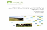 OVERSEER and FARMAX Modelling for a Dairy Farm and a Sheep … · 2016-06-03 · environmental and productivity feasibility. This report is structured to initially provide a ... OVERSEER