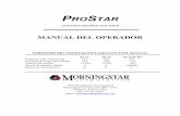 Prostar Solar controller - Morningstar Corporation · OCP Protección por sobrecarga y cortocircuito (carga y sobrecarga solar) 0.0 Protección por cortocircuitos (solamente solar)