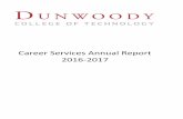 Career Services Annual Report 2016-2017...2016 - 2017 Employers and Job Titles Report Employers Job Titles Dunwoody College of Technology Principal Instructor Federal Bureau of Investigation