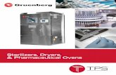 Sterilizers, Dryers, & Pharmaceutical Ovens · sterilizers, dryers and continuous process ovens. Today, pursuing ... HEPA filter ensures that contamination will not be drawn into