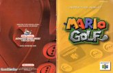Mario Golf - Nintendo N64 - Manual - gamesdatabase · 2016-12-10 · Warranty and Service Information and entertainment value. Always look for this seal when buying games and accessories