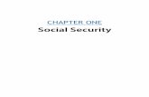 CHAPTER ONE Social Security - Bet Tzedek...Social Security is a social insurance program ... work history or the work history of the individual’s spouse or parent(s). Social Security