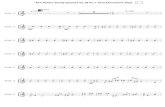 q Violin 8 q = ===========================l œ| œ| œ|. œ|J P · 2013-01-11 · Ken Baldry String Quartet Op 28 No 1 First Movement Page 1 Violin 2 l &= q =70 Violin ...