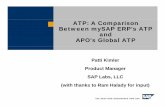 gatp ATP Comp.ppt - stpconsulting.com€¦ · What Will it do for Me? Prevent over-commitment Manage backorders Let you search in multiple locations (gATP) Automate a manual process