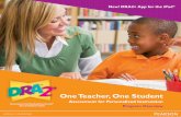 New! DRA2+ App for the iPad - Pearson Assessments...OR 1 Assess with Confidence The Developmental Reading Assessment, Second Edition PLUS (DRA 2+) is a formative reading assessment