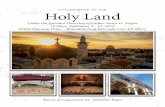 HL ~ Fr. Javier.pdf · TIPPING: The price of the tour does not include tips and gratuities. Tipping is recommended to the tour guide and motor coach driver approximately $6 and $4
