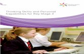 (PDF) Thinking Skills and Personal Capabilities Guidance Booklet … · 2019-06-26 · learning. In this way, Thinking Skills and Personal Capabilities links closely with Personal