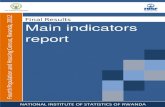 Final Results Main indicators report · 2018-09-14 · The Fourth Rwanda Population and Housing Census (2012 RPHC) was implemented by the National Institute of Statistics of Rwanda