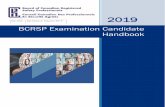 BCRSP Examination Candidate Handbook BCRSP Candi… · BCRSP Examination Candidate Handbook ... (MOUs) with NEBOSH (UK). BCRSP certification programs are not designed to determine