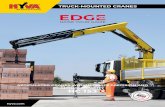 TRUCK-MOUNTED CRANES · 2019-06-27 · This system, a first on truck-mounted articulated cranes, optimises stabilization, makes crane operation safer and more efficient and allows