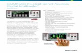 DMM6500 6½-Digit Bench/System Digital Multimeter · digitizer, making it possible to acquire waveforms without the need for a separate instrument. Key Features • 15 measurement